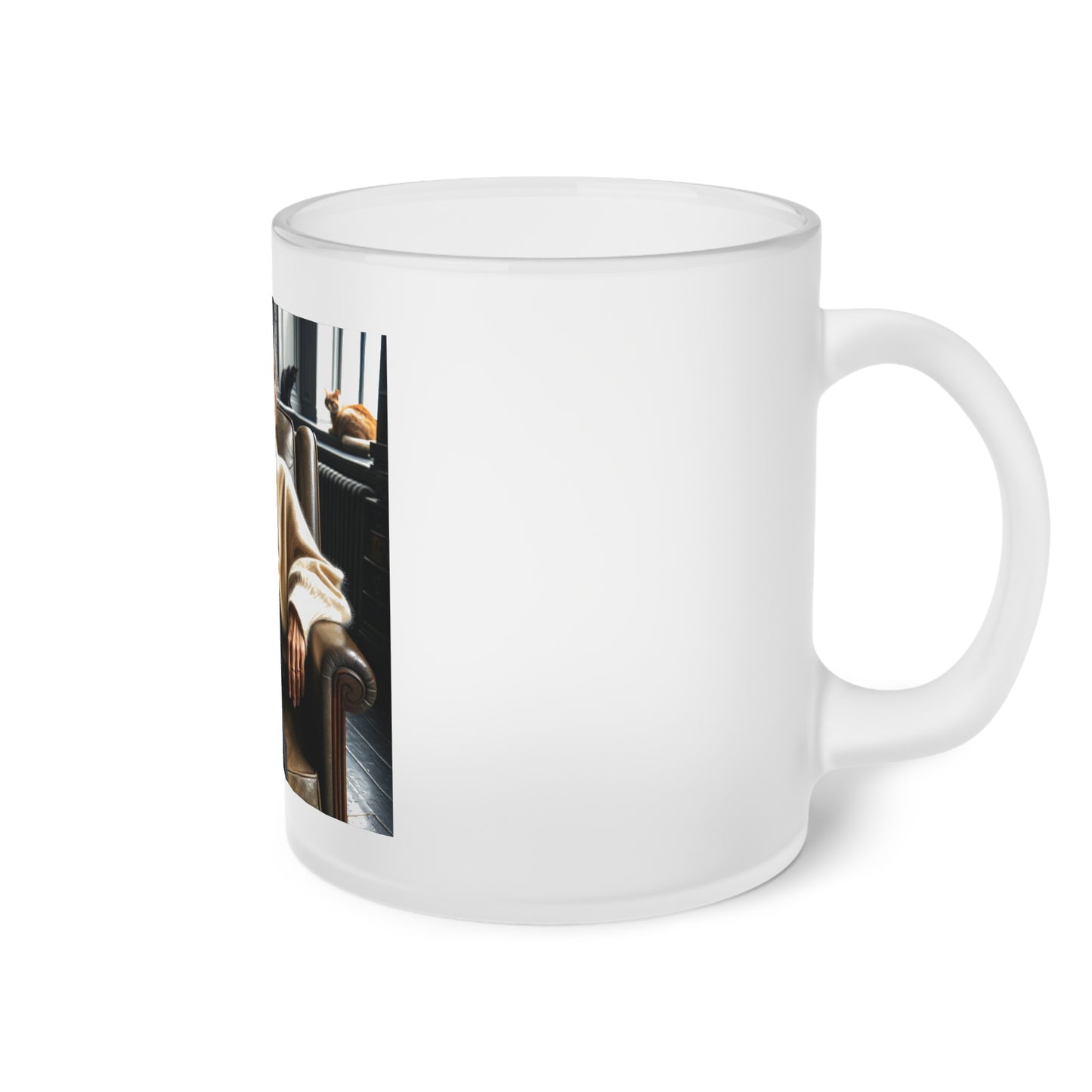 STAT Frosted Glass Mug
