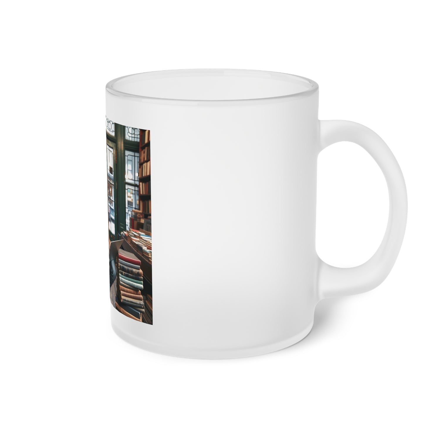 Fight Of Ideas Frosted Glass Mug