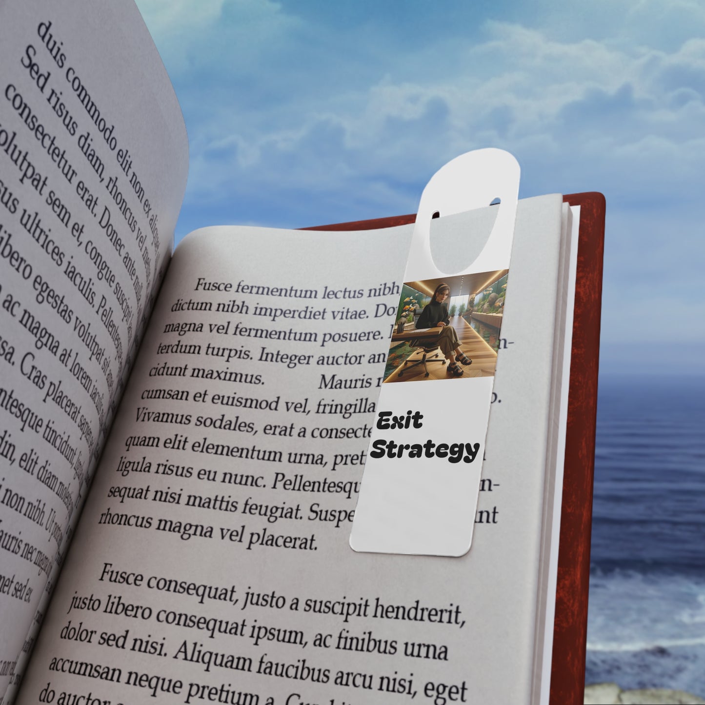 Exit Strategy Bookmark