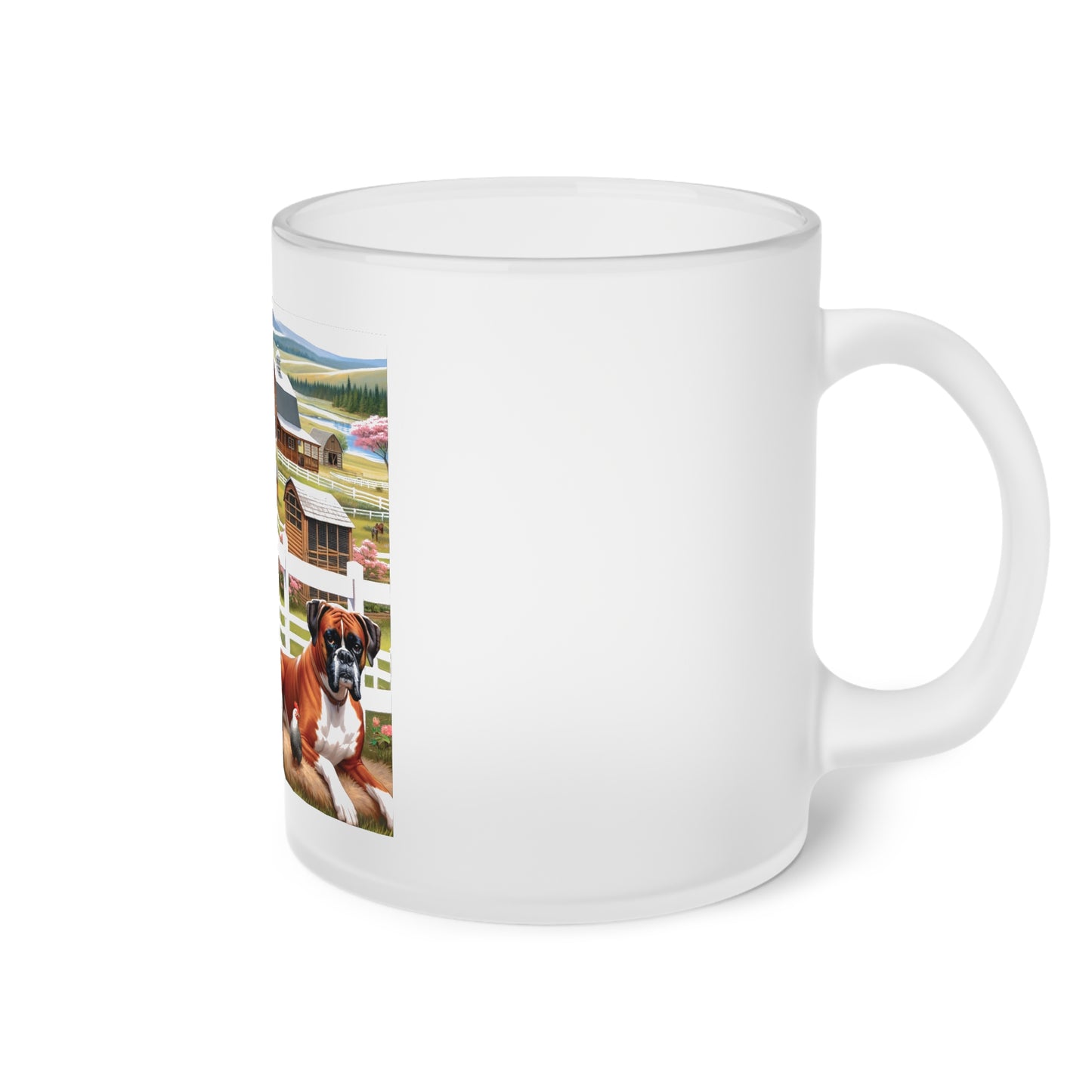 PRN Frosted Glass Mug