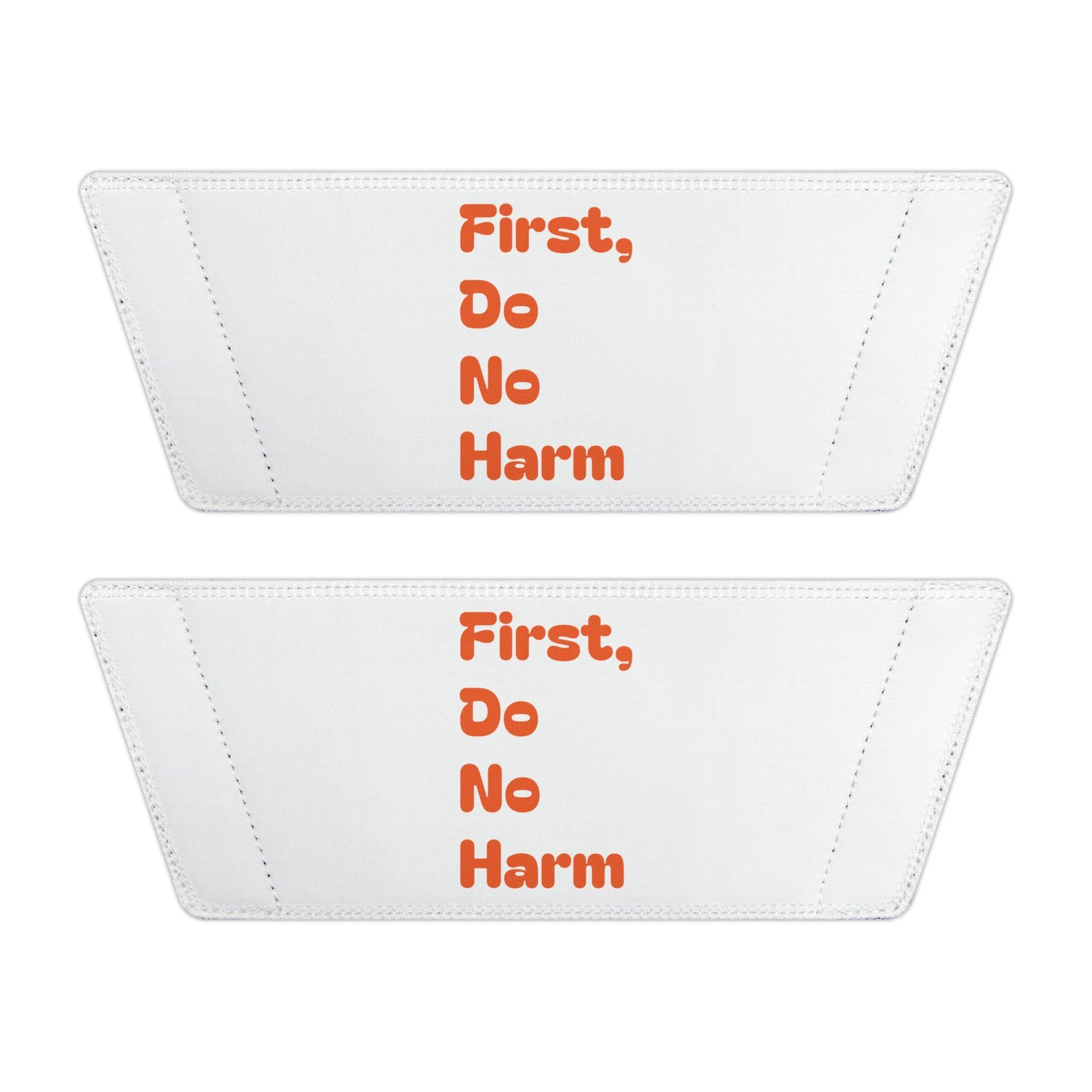 First Do No Harm Orange Women's Removable-Strap Sandals
