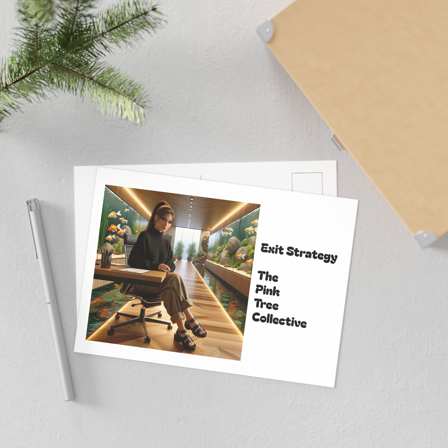 Exit Strategy Fine Art Postcards
