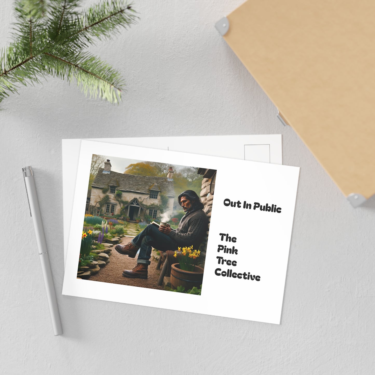 Out In Public Fine Art Postcards