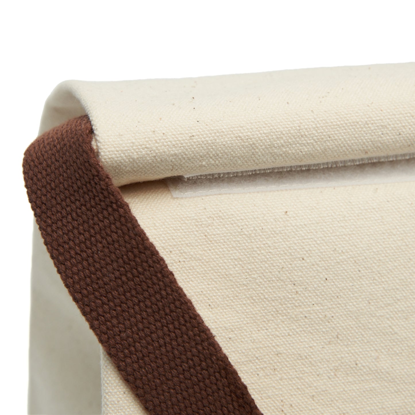 Canvas Lunch Bag With Strap Cover
