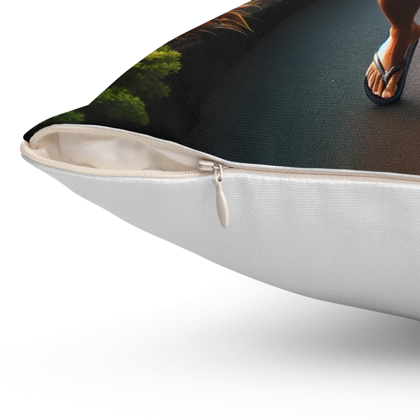 Tincture Of Time Spun Polyester Square Pillow