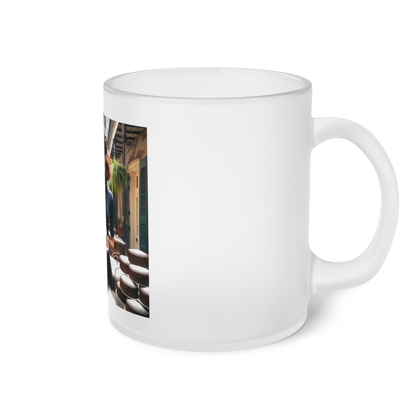 Spoonful Of Sugar Frosted Glass Mug