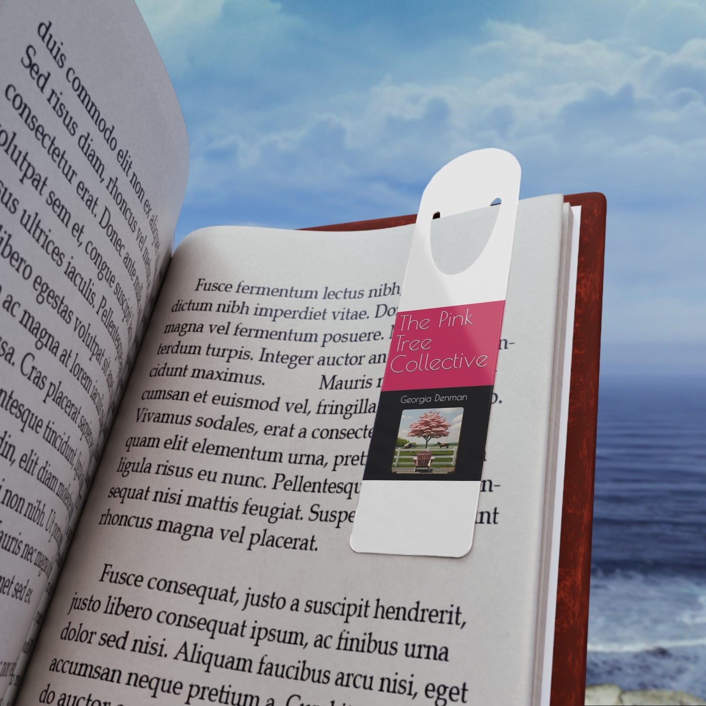 The Pink Tree Collective Cover Bookmark