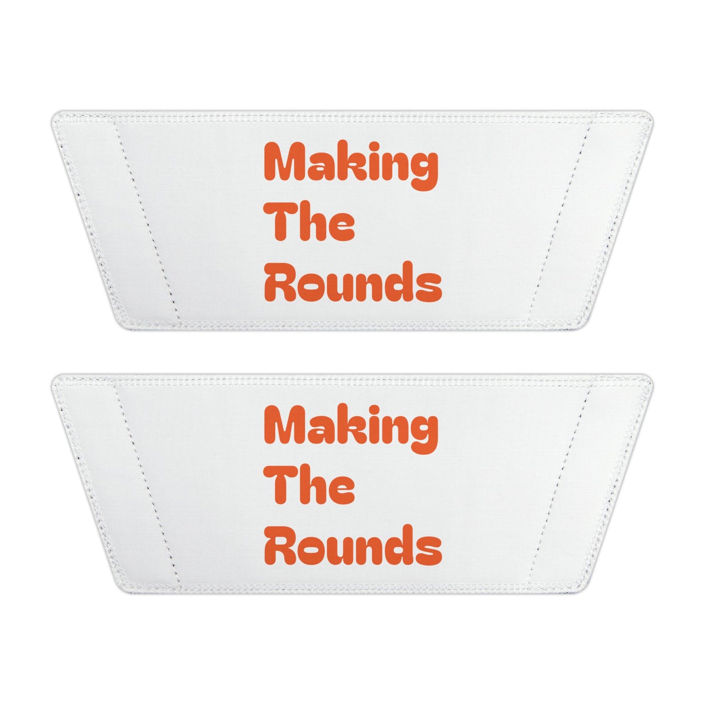 Makikng The Rounds Orange Men's Removable-Strap Sandals