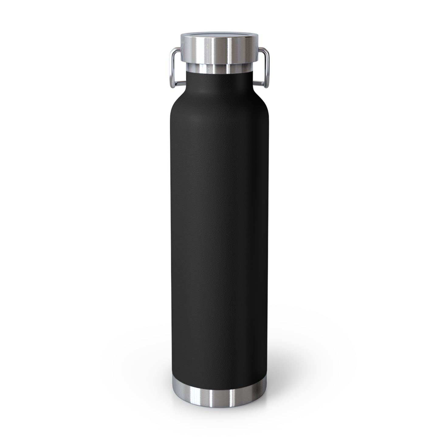 Making The Rounds Dark Blue Copper Vacuum Insulated Bottle, 22oz