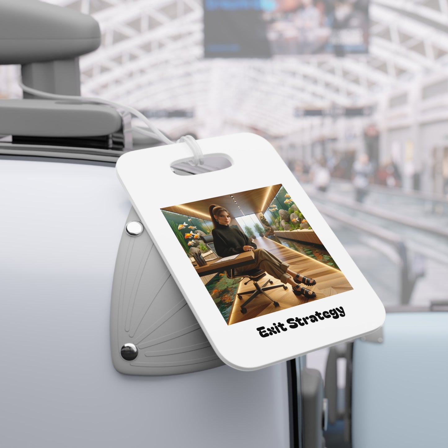 Exit Strategy Luggage Tags