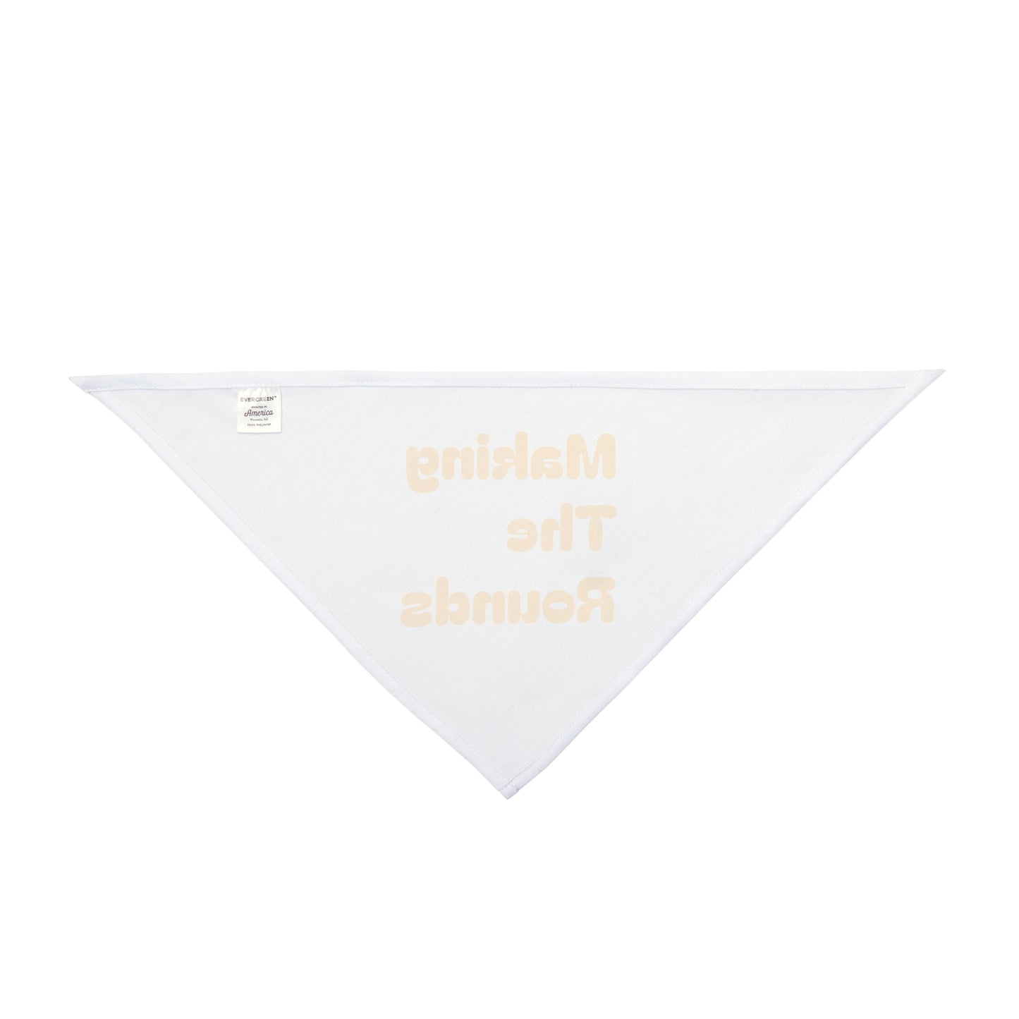 Making The Rounds Yellow Pet Bandana