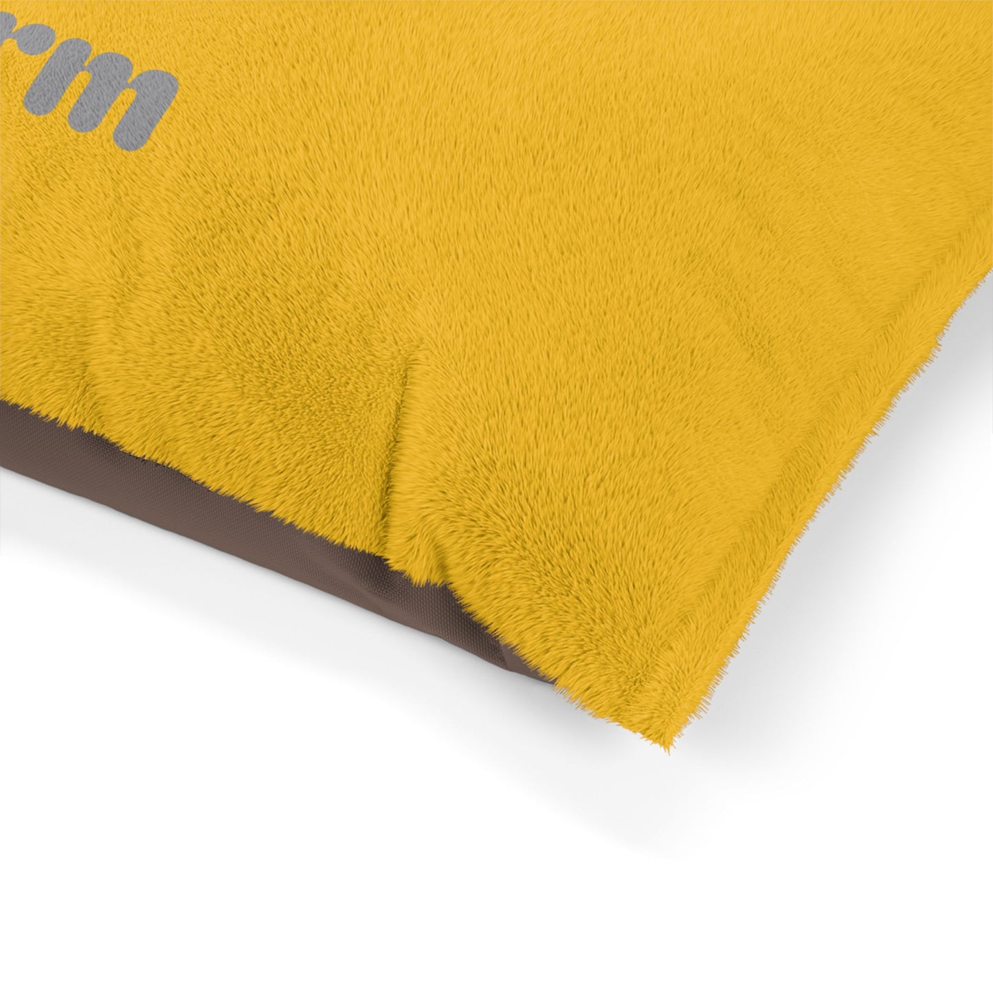First Do No Harm Yellow / Grey Pet Bed