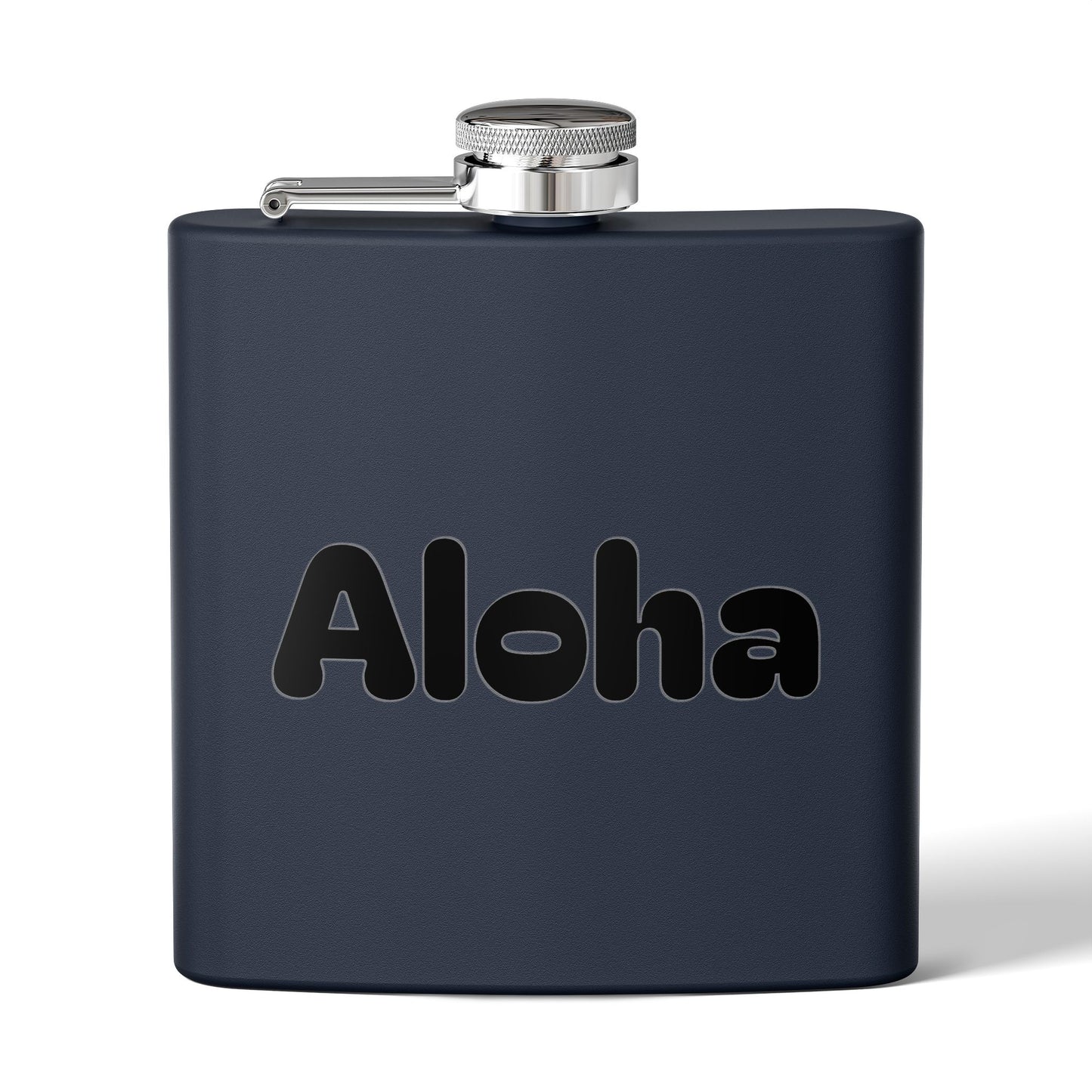 Aloha Stainless Steel Flask — 6oz Travel Hip Flask