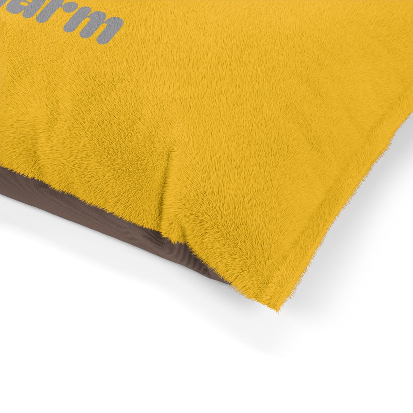 First Do No Harm Yellow / Grey Pet Bed