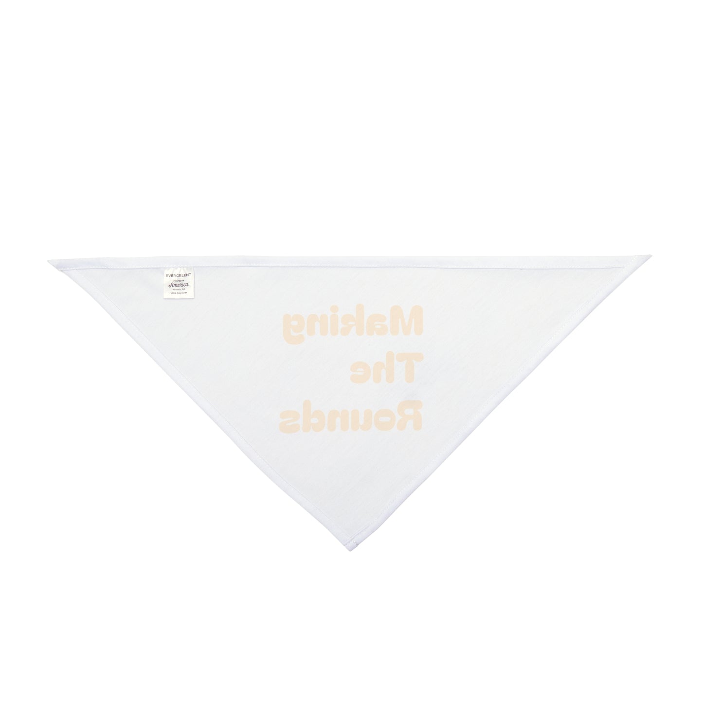 Making The Rounds Yellow Pet Bandana