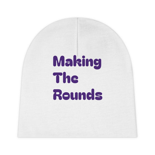 Making The Rounds Baby Beanie (AOP)