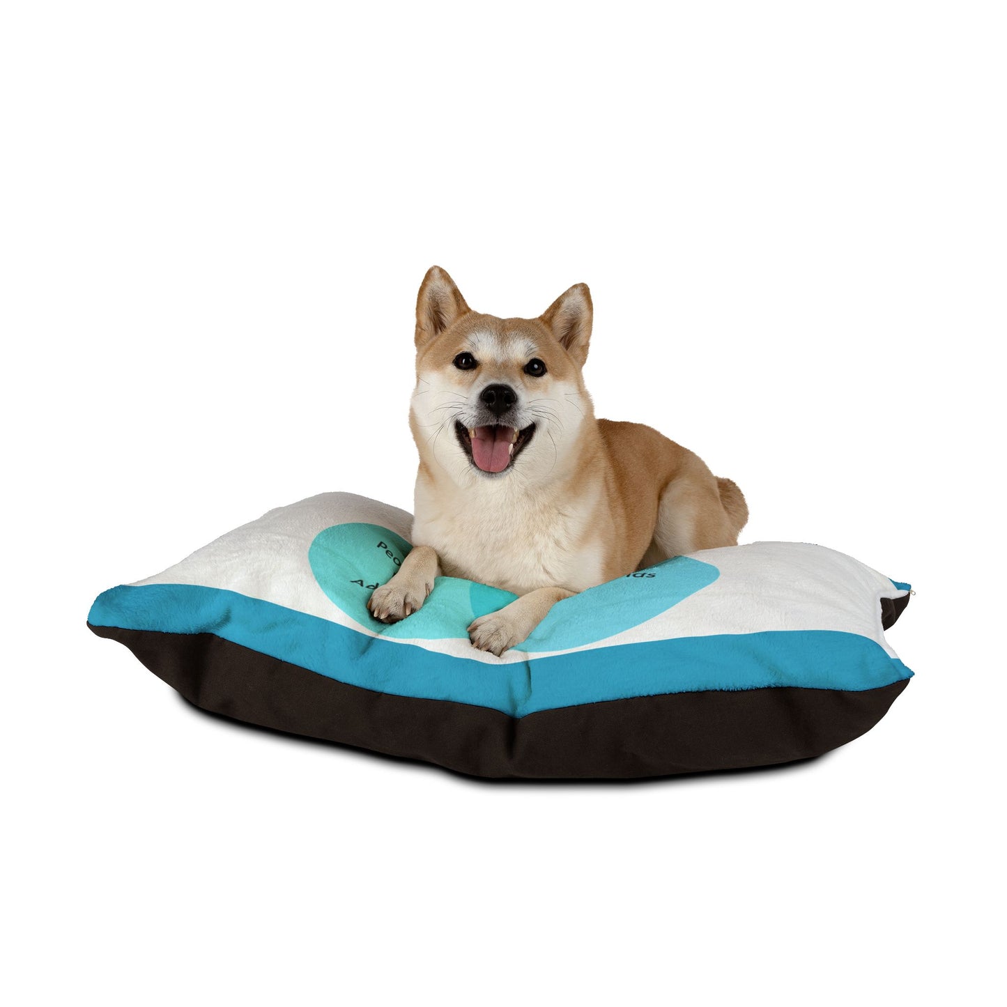 You Are Not In My Venn Diagram Bright Blue Pet Bed