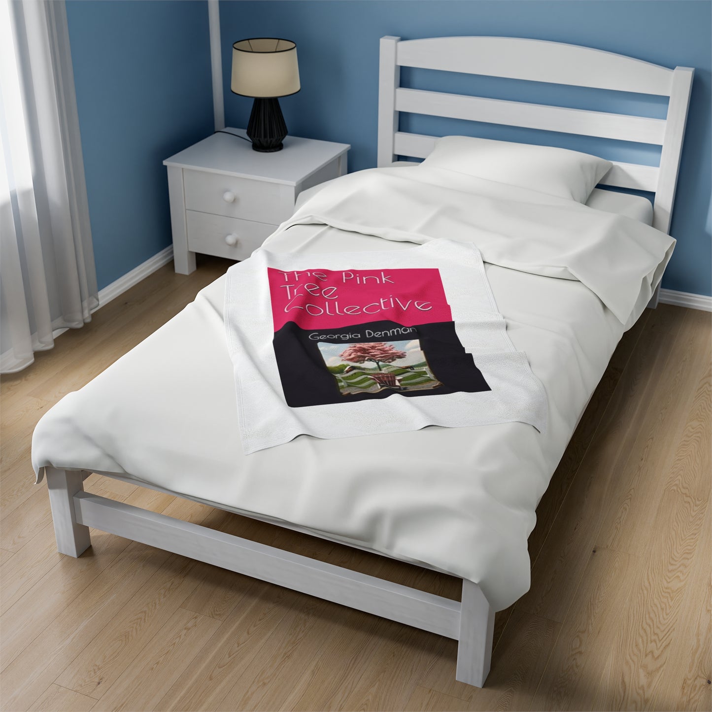 The Pink Tree Collective Cover Velveteen Plush Blanket