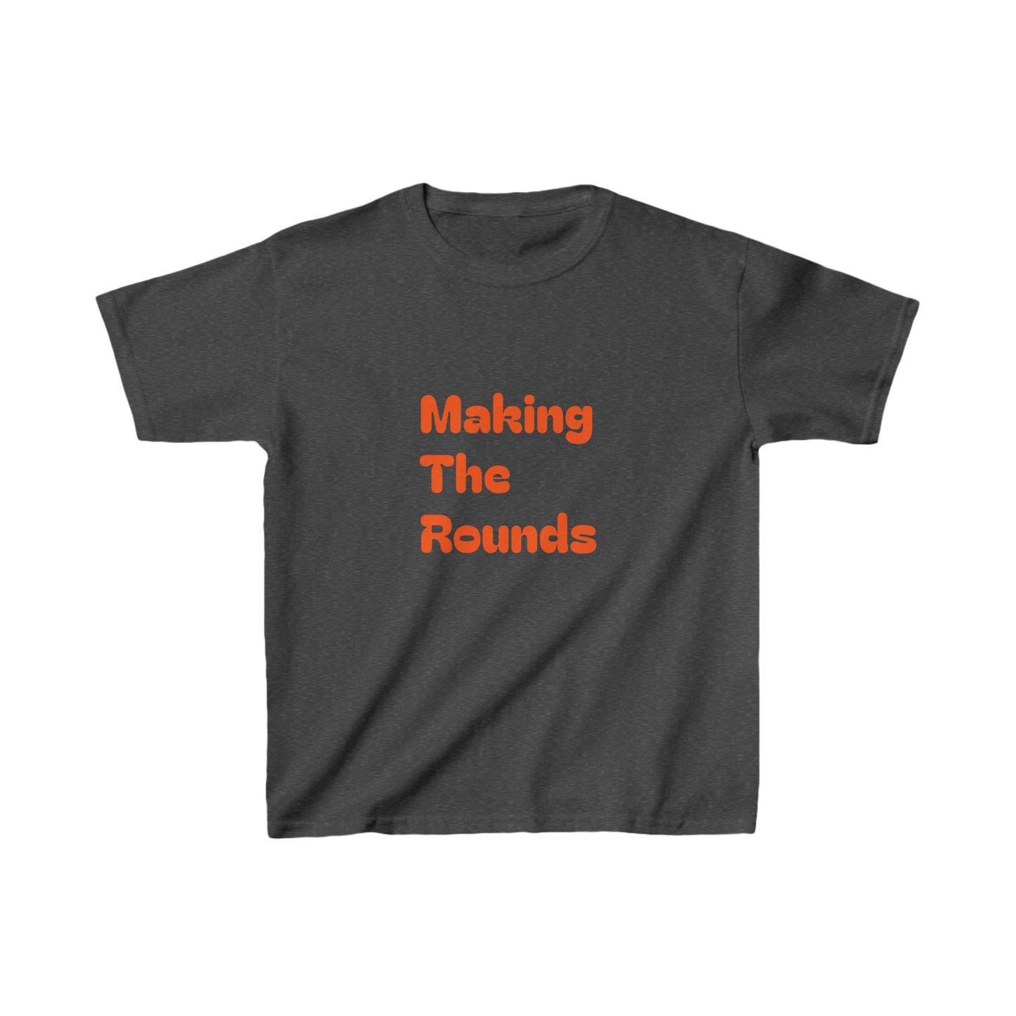 Making The Rounds Orange Kids Heavy Cotton™ Tee