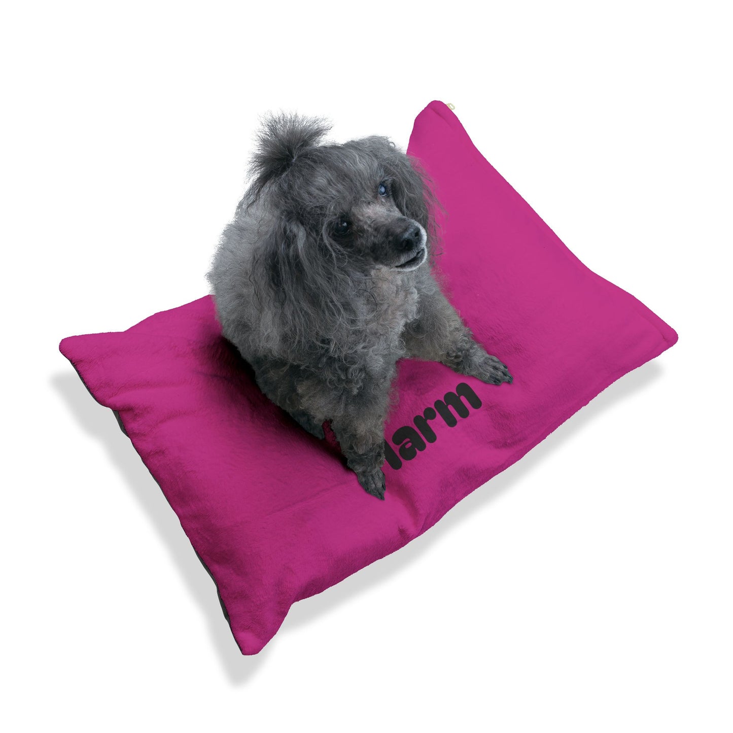 First Do No Harm Pink / Black Pet Bed