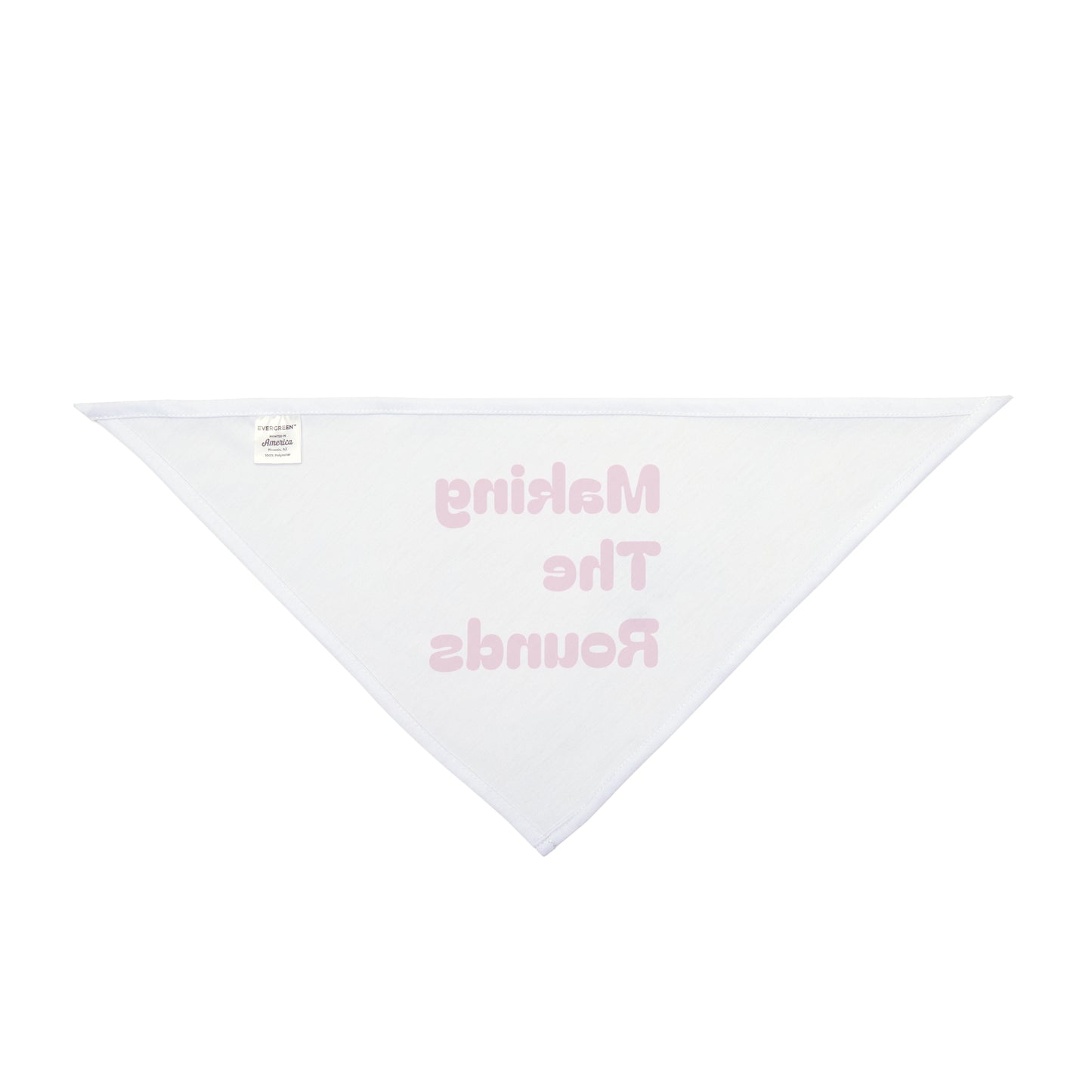 Making The Rounds Pink Pet Bandana