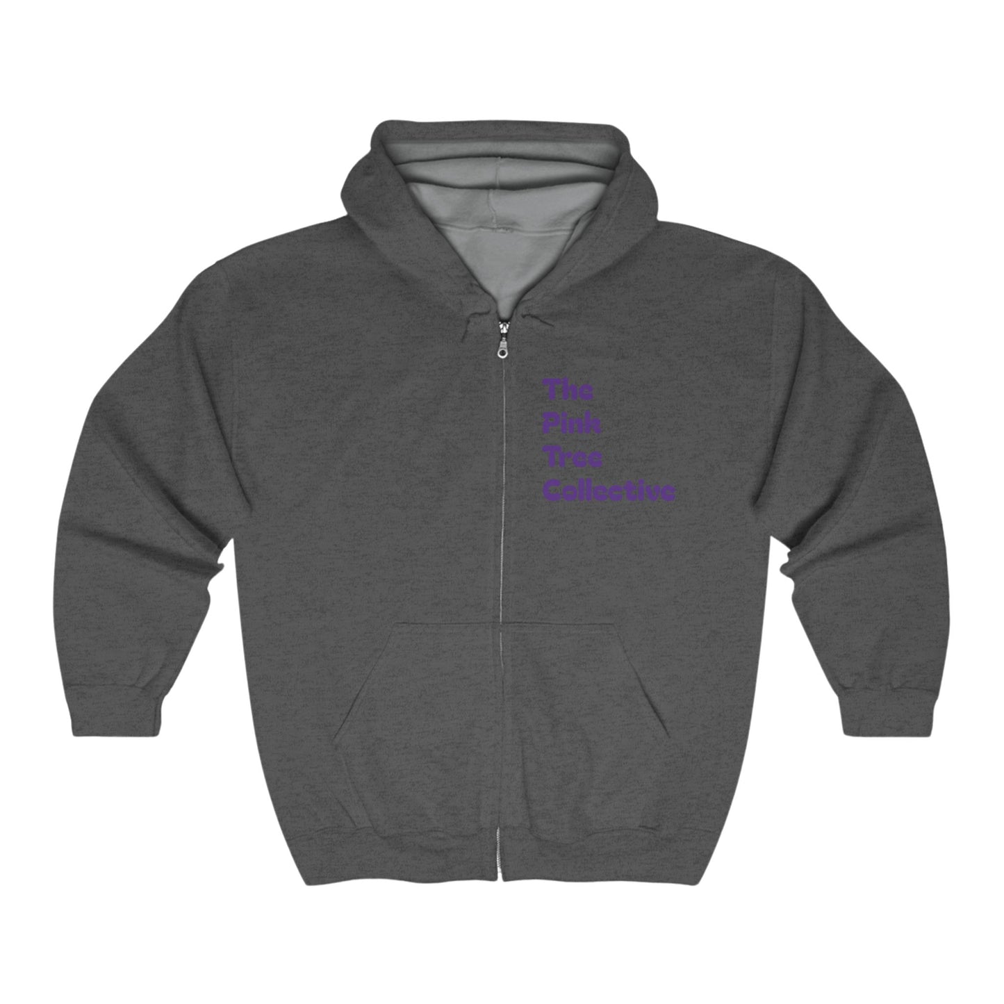 Making The Rounds Purple Unisex Heavy Blend™ Full Zip Hooded Sweatshirt