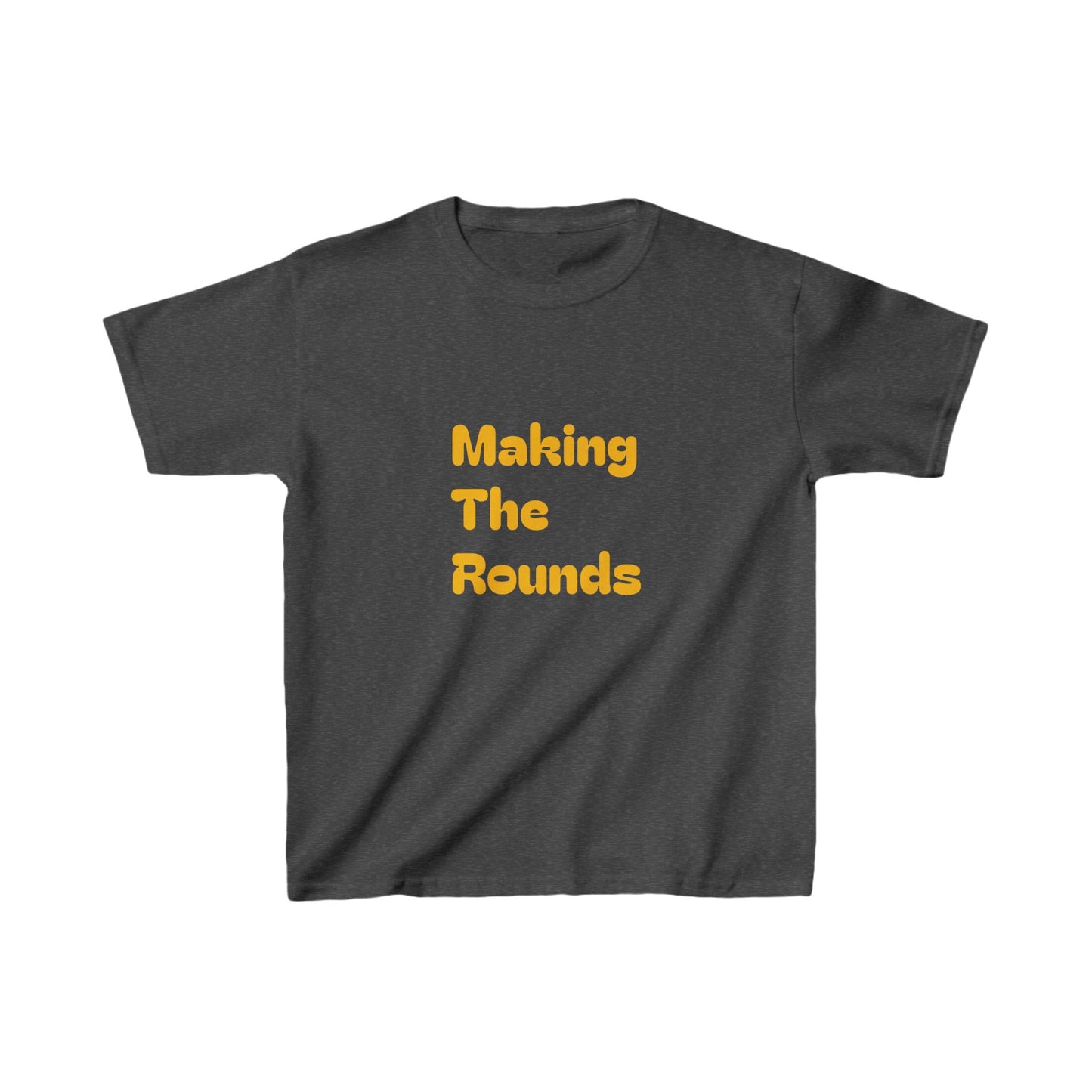 Making The Rounds Yellow Kids Heavy Cotton™ Tee