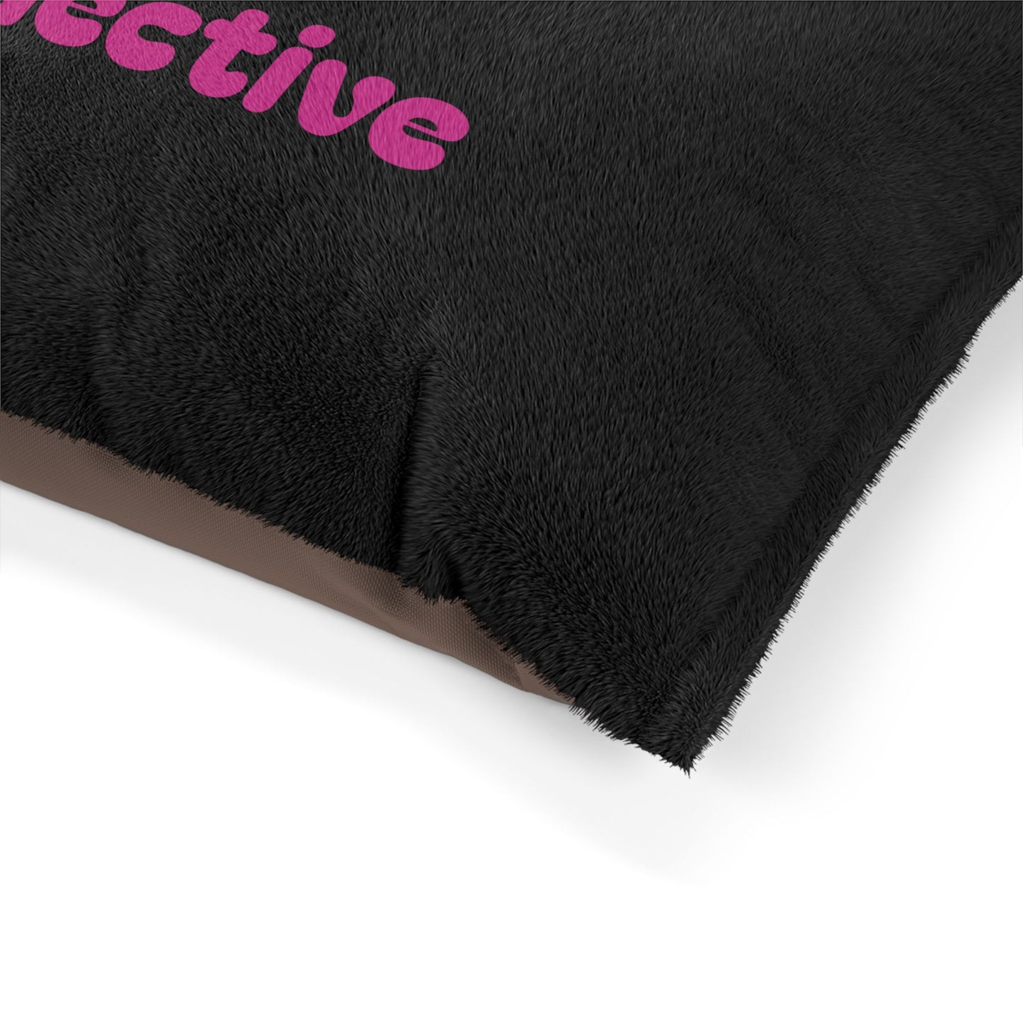 The Pink Tree Collective Black with Pink Pet Bed