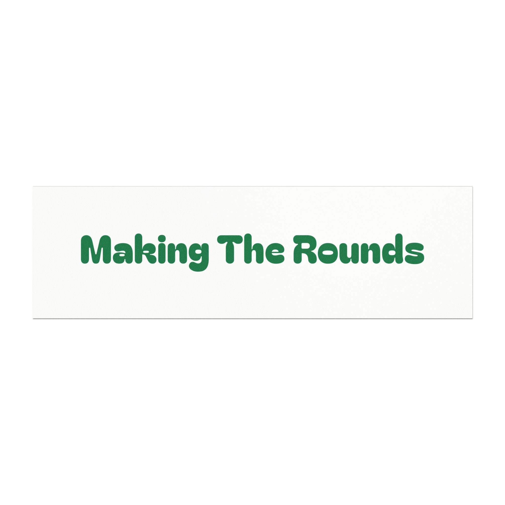 Making The Rounds Green Car Magnets – The Pink Tree Collective Store