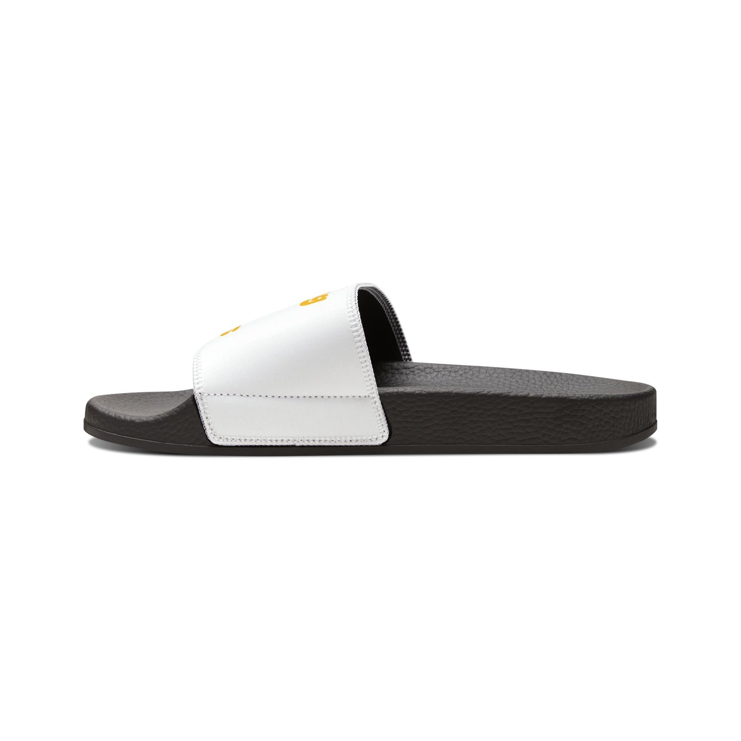 Making The Rounds Yellow Men's Removable-Strap Sandals