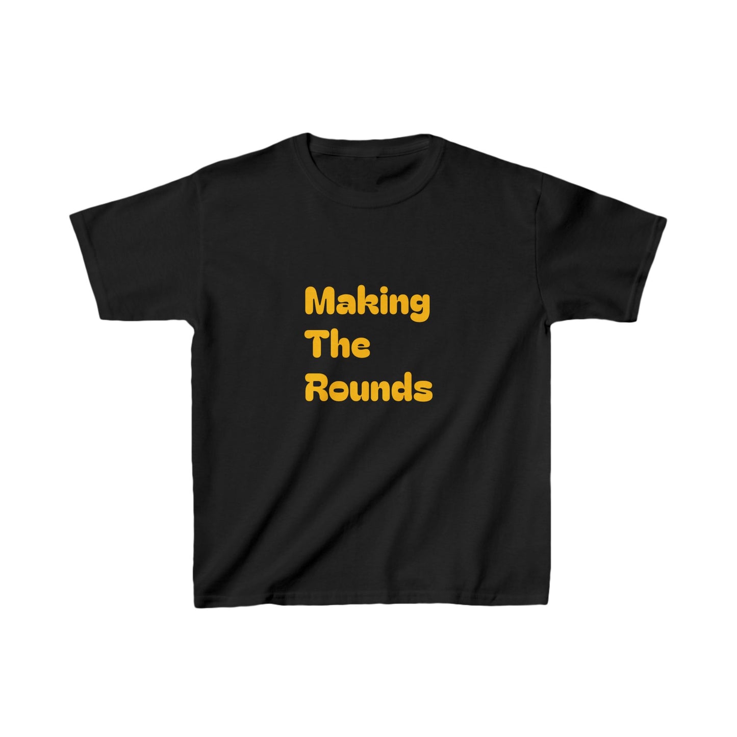 Making The Rounds Yellow Kids Heavy Cotton™ Tee