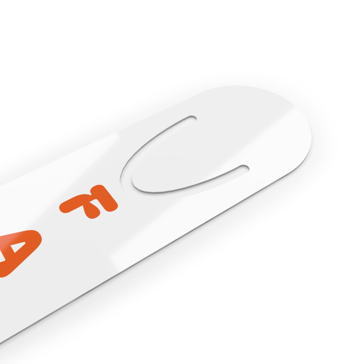 Faith Bookmark--Orange