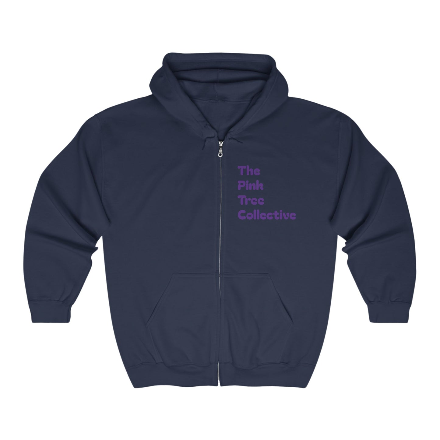 Making The Rounds Purple Unisex Heavy Blend™ Full Zip Hooded Sweatshirt