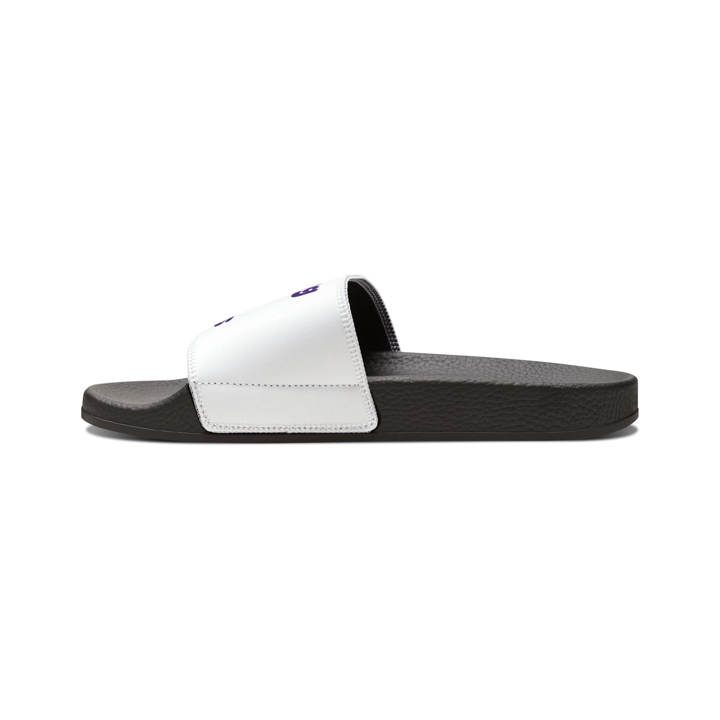 Making The Rounds Purple Men's Removable-Strap Sandals