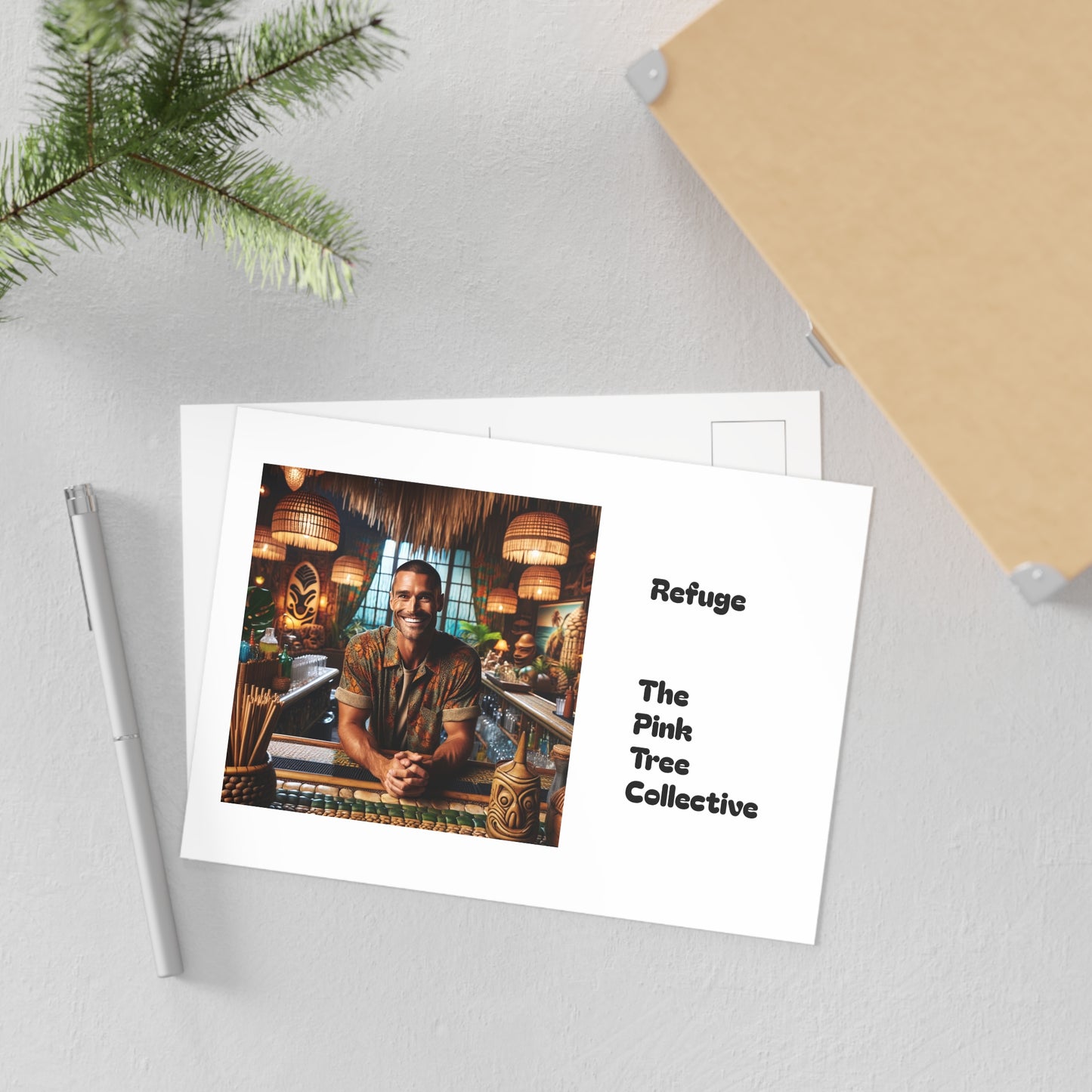 Refuge Fine Art Postcards