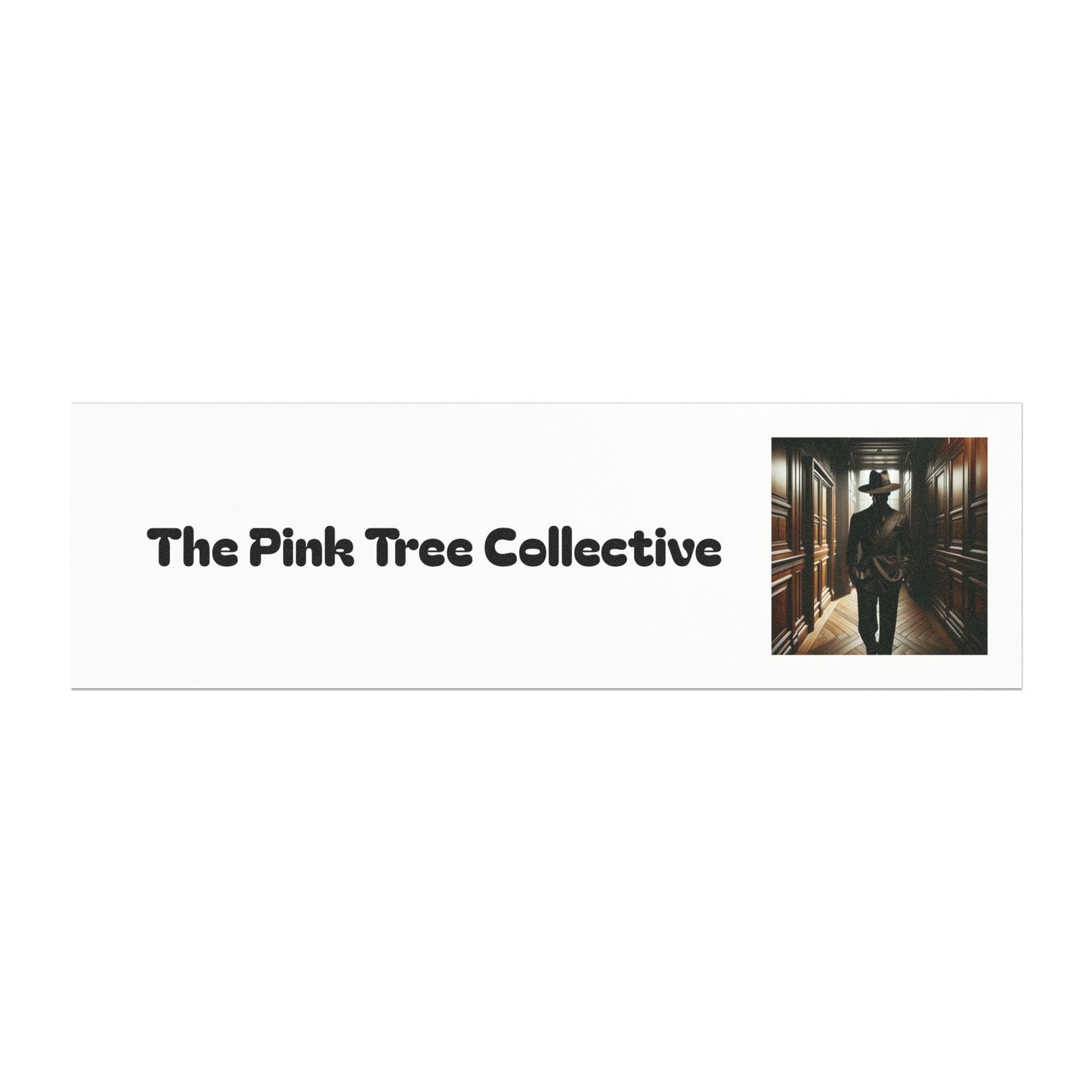 The Pink Tree Collective Shadowy Figure Car Magnets