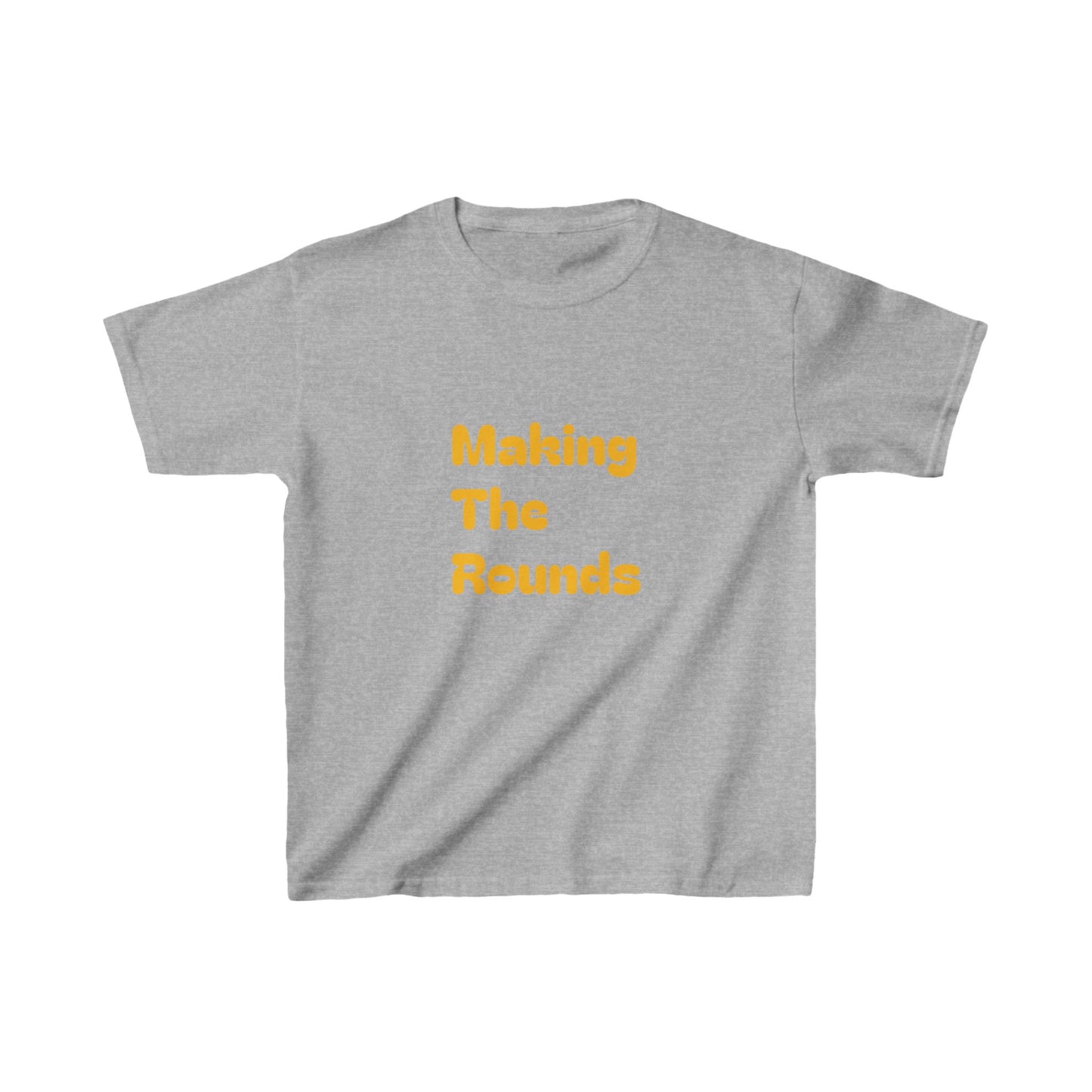 Making The Rounds Yellow Kids Heavy Cotton™ Tee