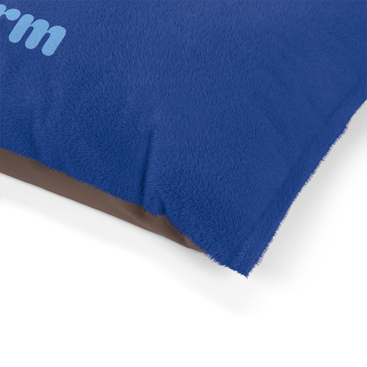 First Do No Harm Dark Blue with Light Blue Pet Bed