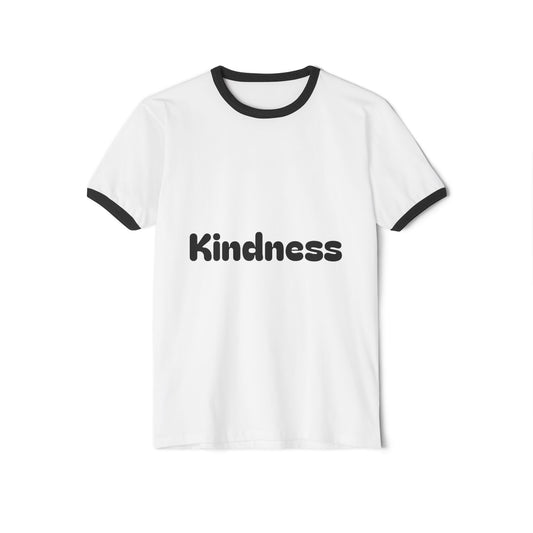 Kindness Unisex Cotton Ringer T-Shirt