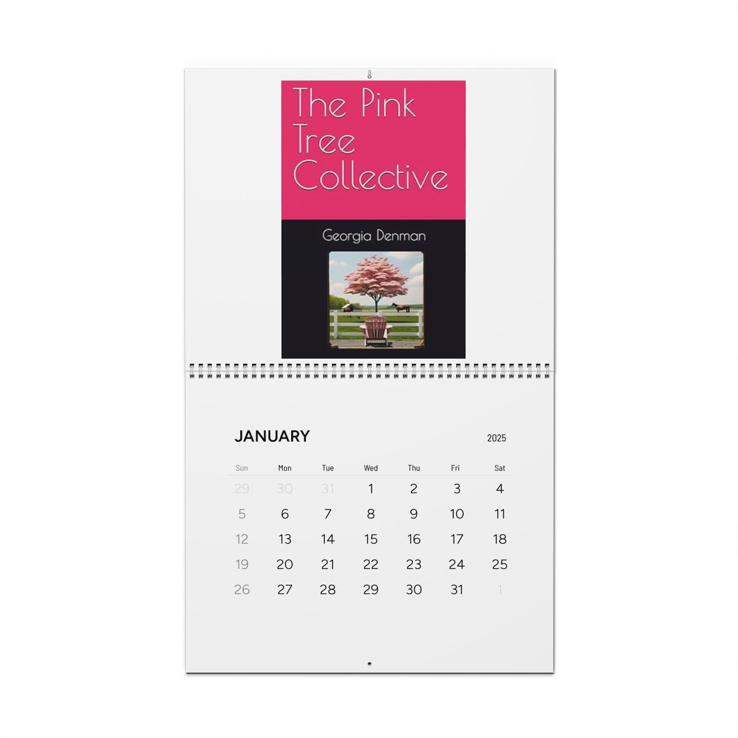 The Pink Tree Collective Wall Calendars (2025)