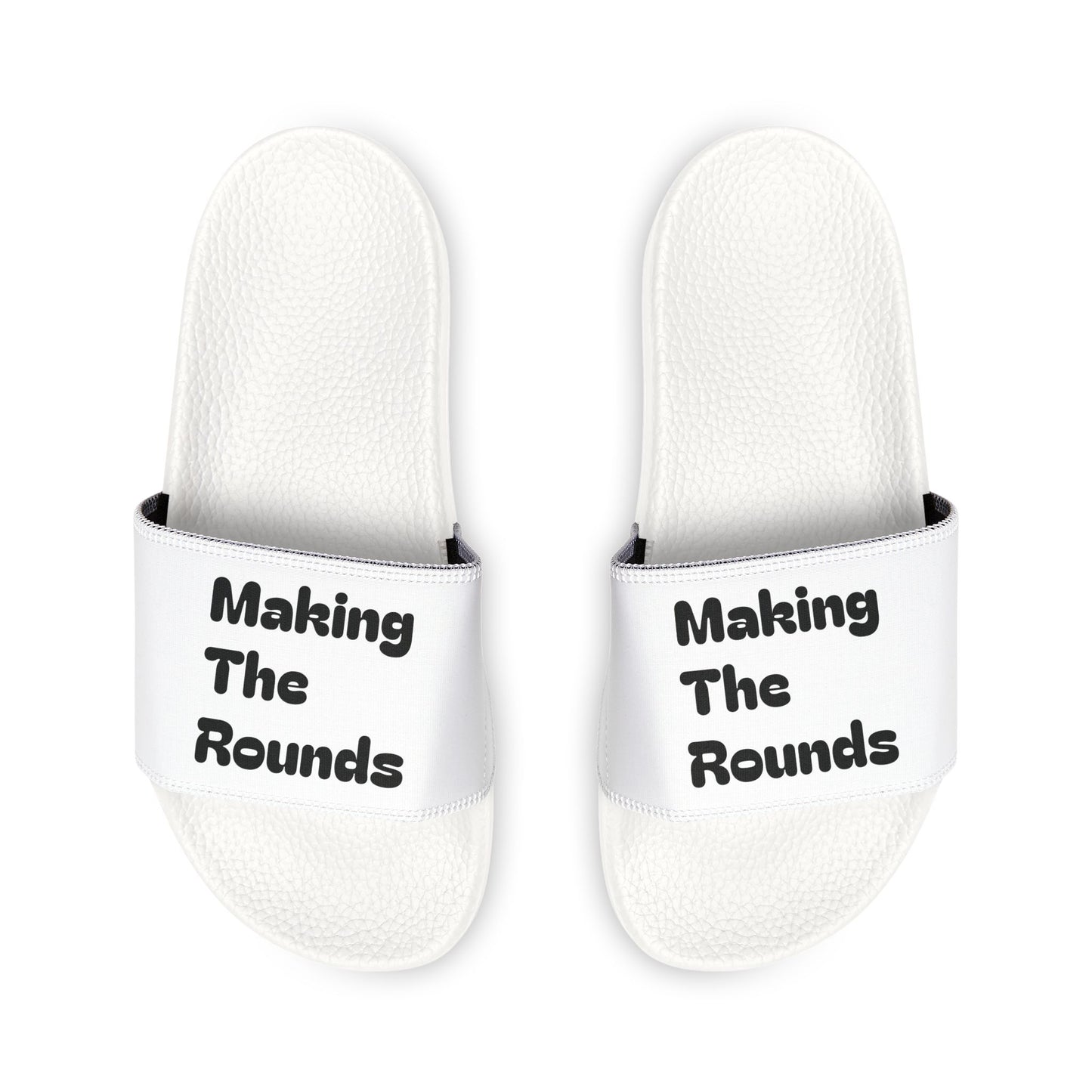 Making The Rounds Black Women's Removable-Strap Sandals