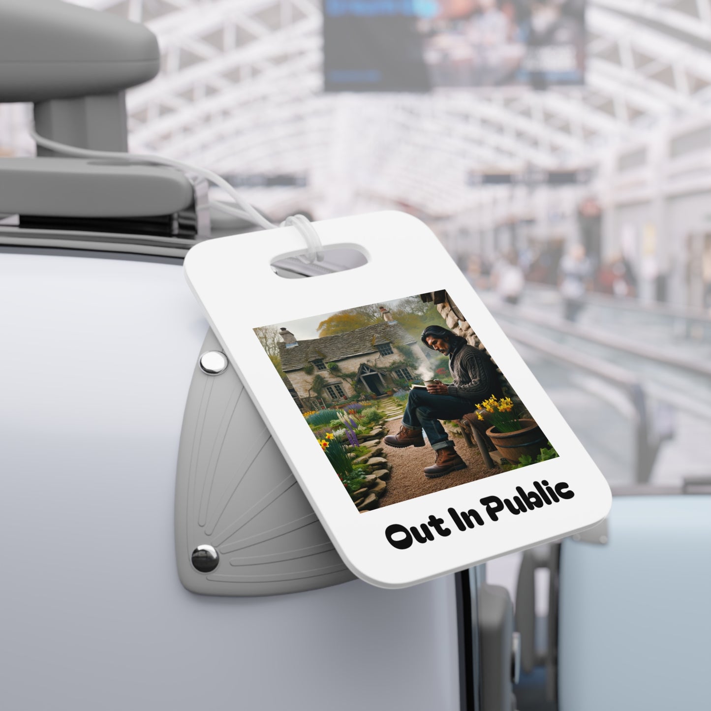 Out In Public Luggage Tags