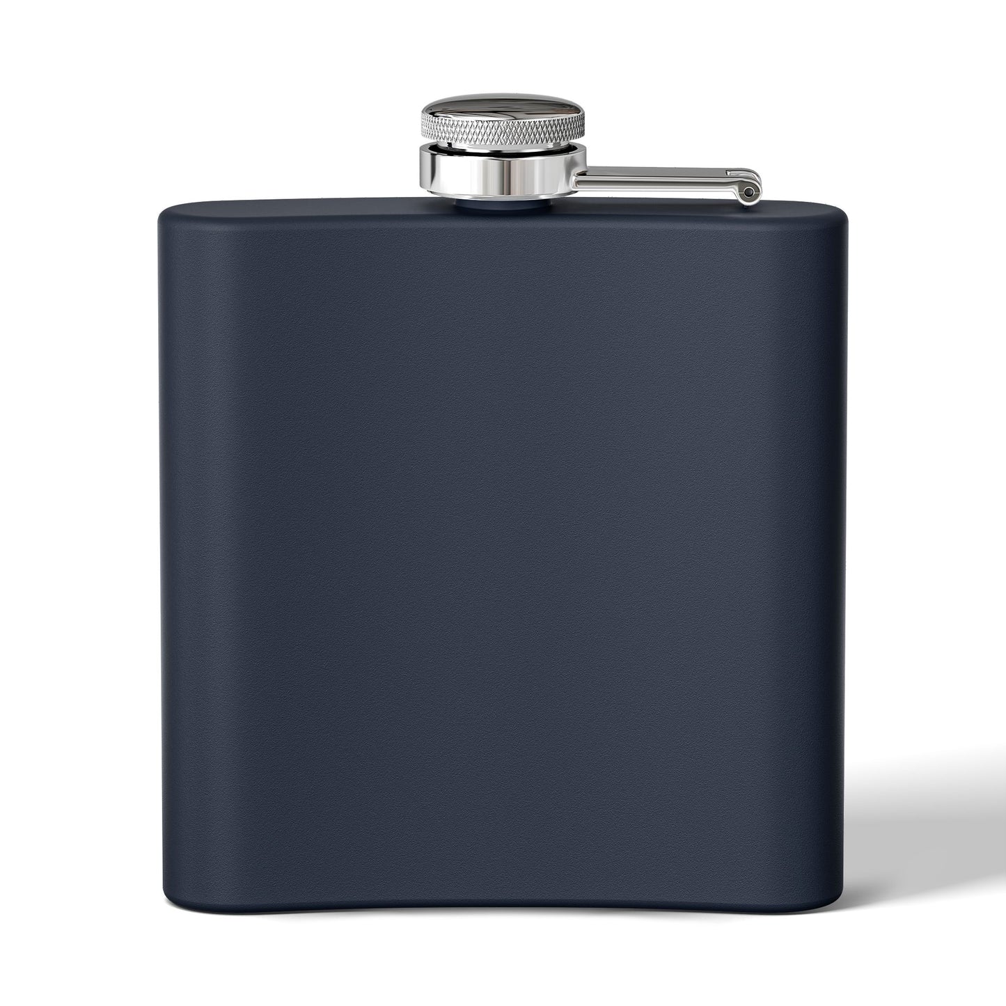 6oz Stainless Steel Flask — Botanical Greenhouse Portrait Design