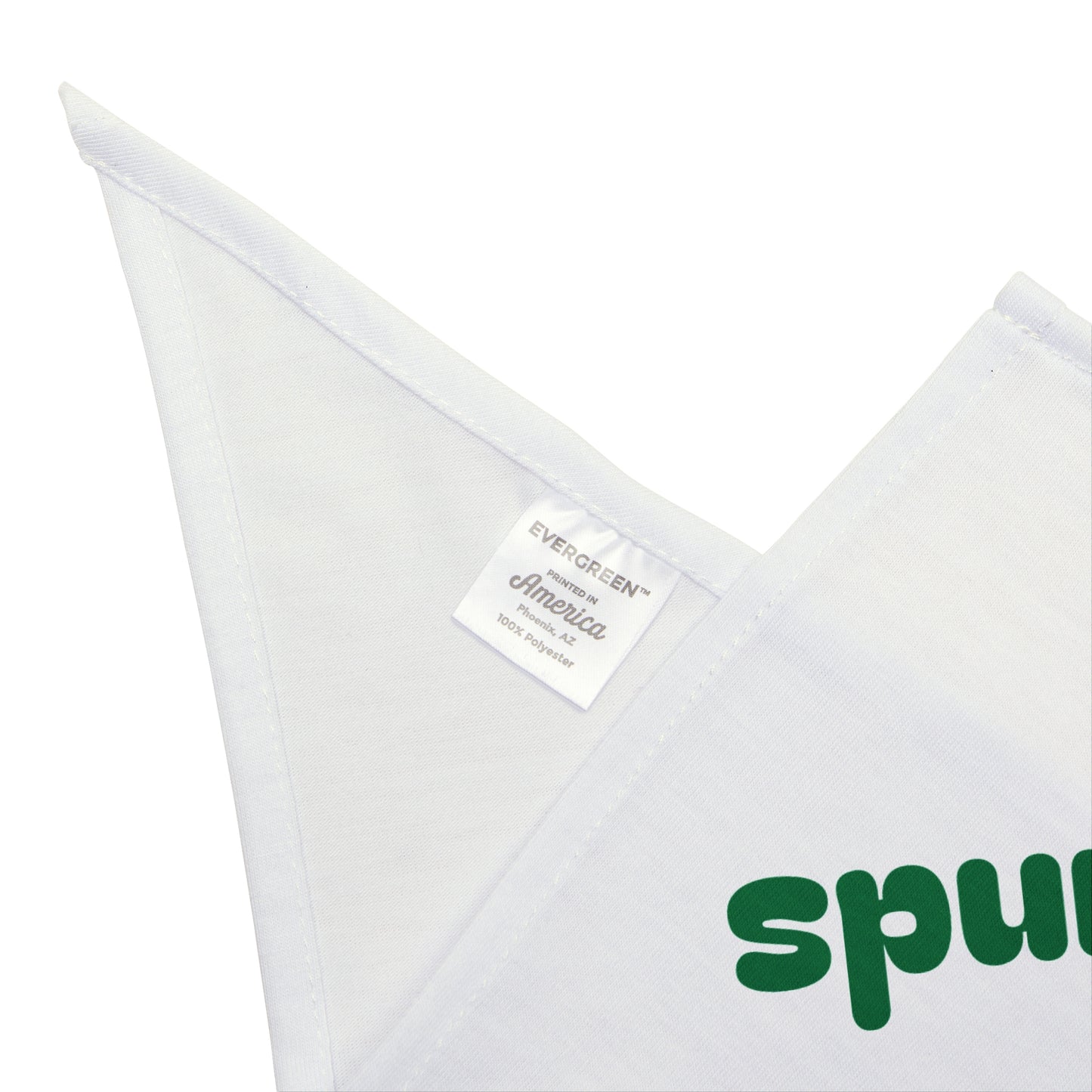 Making The Rounds Green Pet Bandana