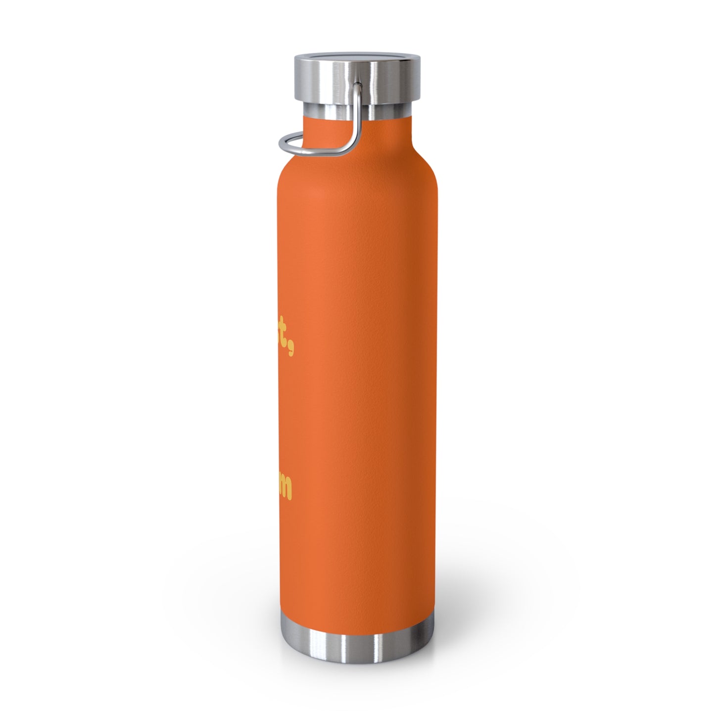 First Do No Harm Yellow Copper Vacuum Insulated Bottle, 22oz