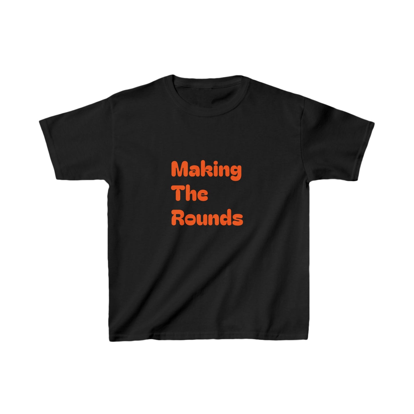 Making The Rounds Orange Kids Heavy Cotton™ Tee