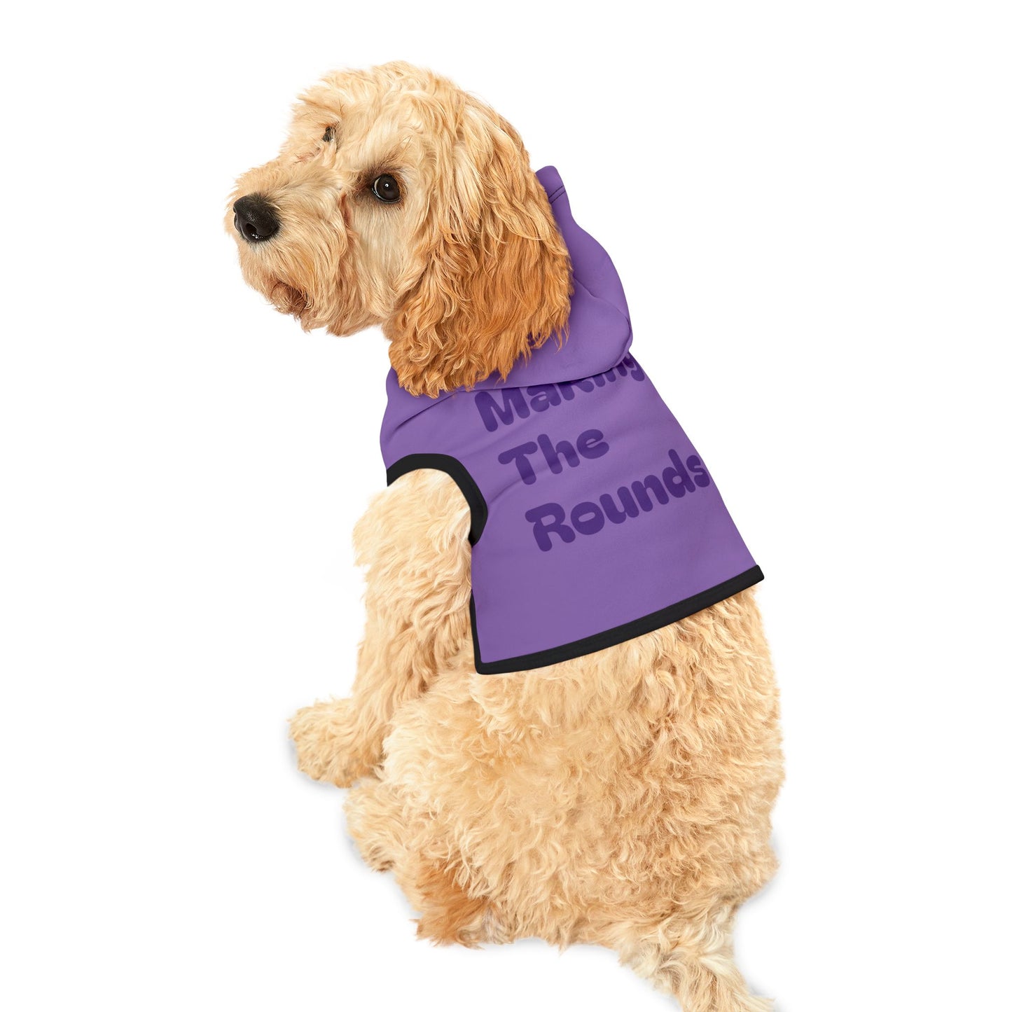 Making The Rounds Purple / Purple Pet Hoodie