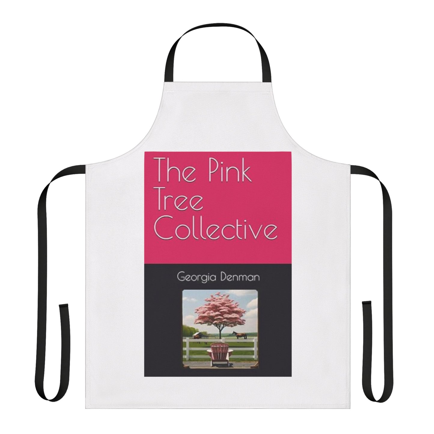 The Pink Tree Collective Cover Apron, 5-Color Straps (AOP)