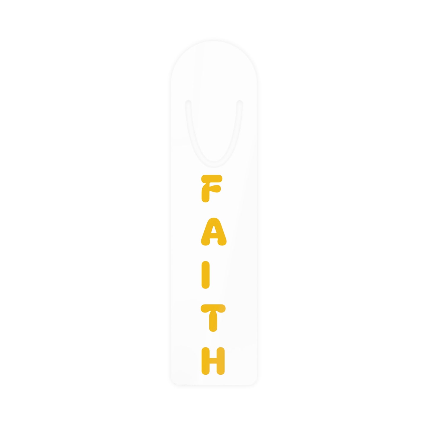 Faith Bookmark--Yellow