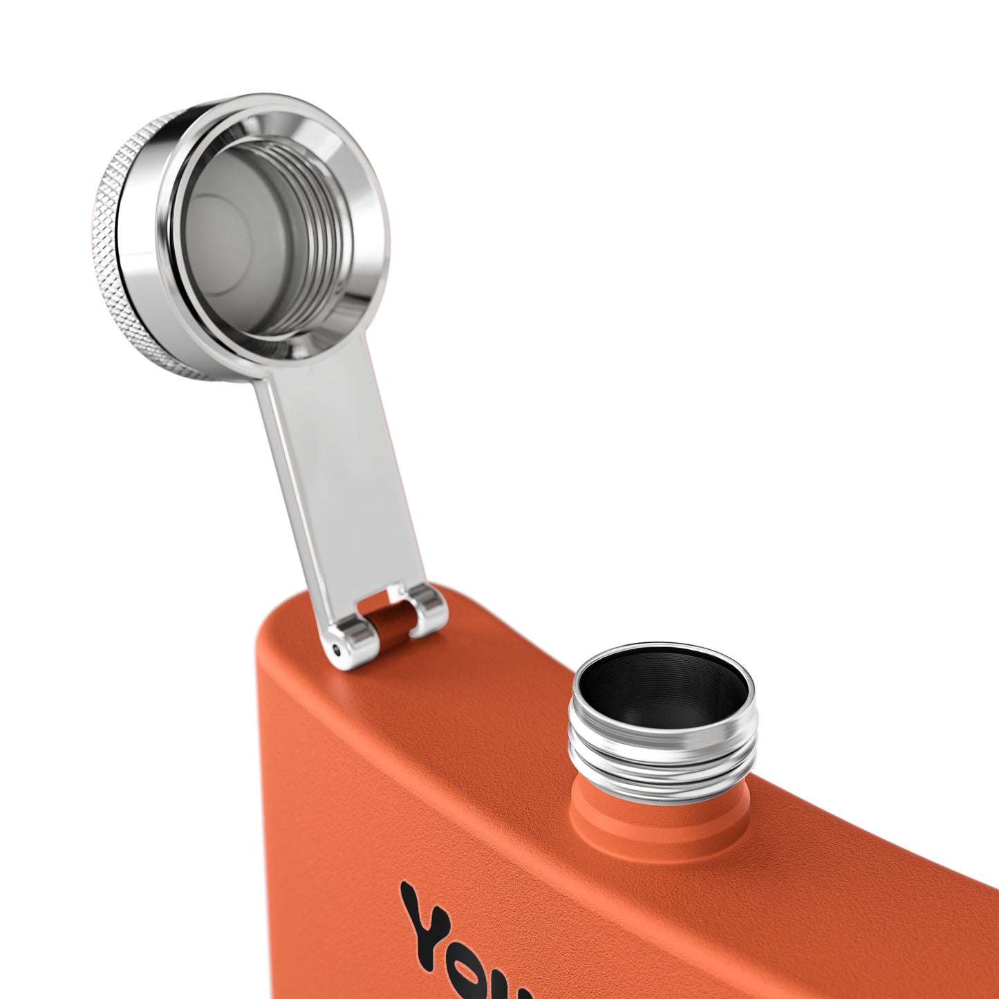 6oz Stainless Flask — "You Are Not in My Venn Diagram" Funny Geek Hipster Gift
